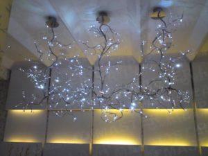 organic chandelier