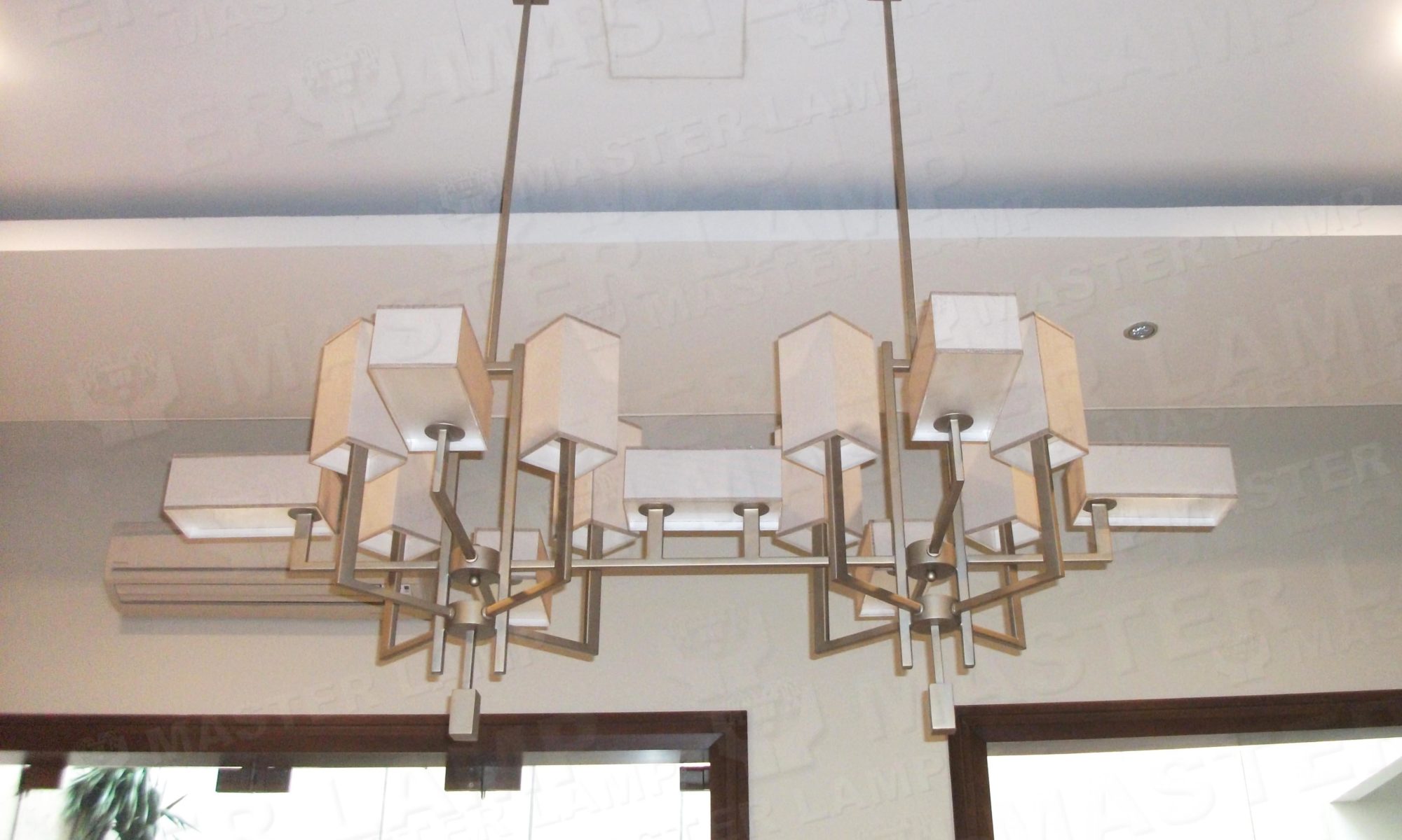 modern minimalist chandelier