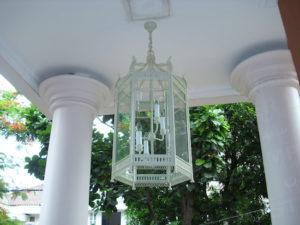 outdoor chandelier