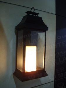 candle outdoor lamp