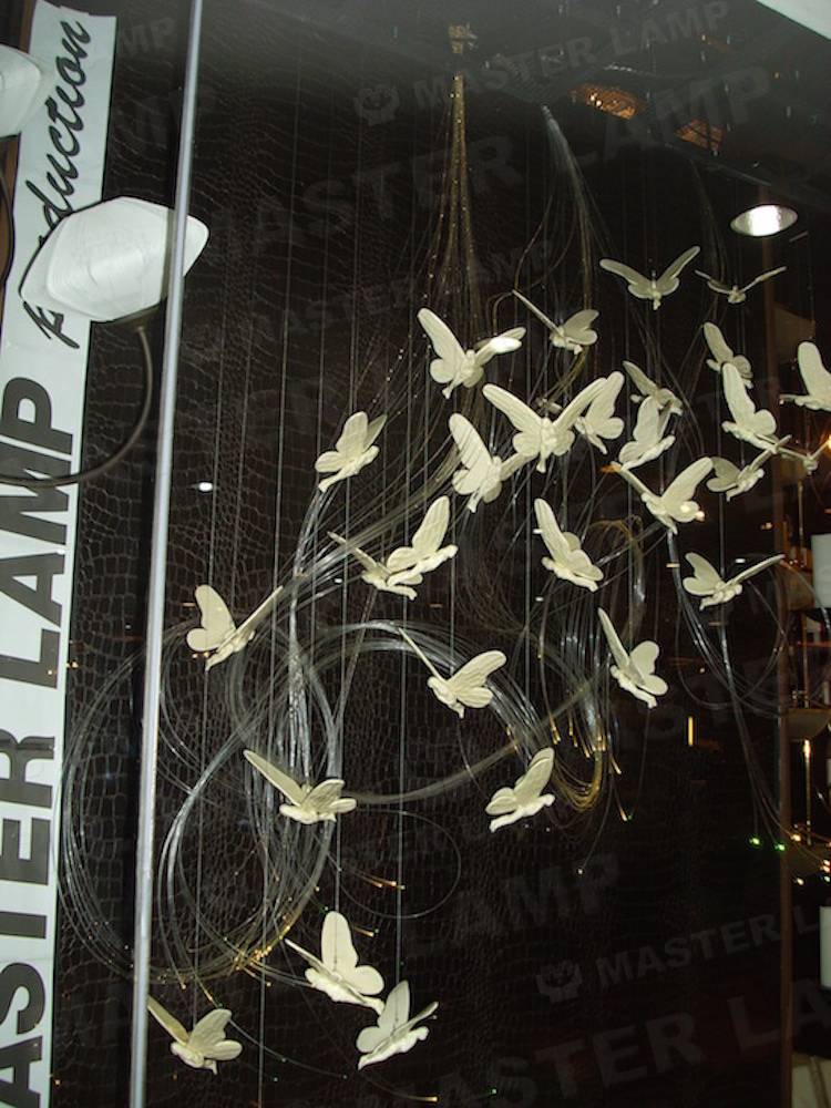 lampu gantung hias kupu kupu butterfly lamp