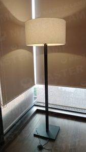 blackwood iron floor lamp