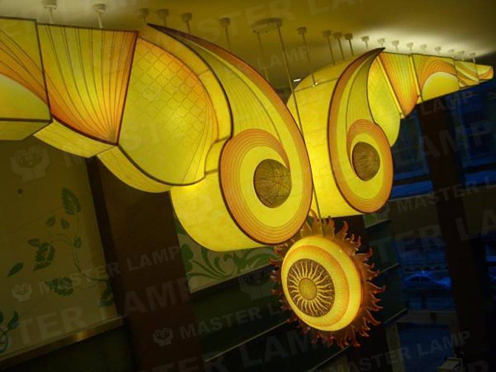 dragon chandelier pacific plkace mall jakarta