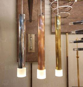 brass pipe pendant lamp