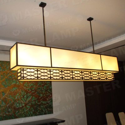 dining room chandelier. Custom Lighting Jakarta.